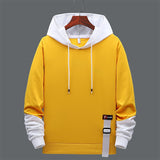 Spring and Summer Hoodies Casual Men's Sports Hoodies Trendy Men's Loose V-Neck Student Jacket Pullover Hooded