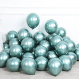 5/10/12inch Glossy Metal Pearl Latex Balloons Thick Chrome Metallic Colors helium Air Balls Globos Birthday Party