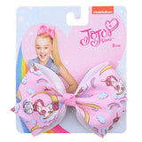 inch JoJo Bows Jojo Siwa Rainbow Printed Knot Ribbon Bow For Girls Handmade Boutique Hair Clip Children Hair
