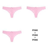 3Pcs/Lot Seamless Panty Set Underwear Female Comfort Intimates Fashion Ladies Low-Rise Briefs Panties Women Sexy
