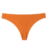 Sexy Seamless Panty Set Underwear T-back Female Comfort Intimates Fashion Ladies Low-Rise Briefs Panties Women