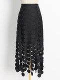 Zingj 2024 New Fashion Retro Style Embroidered Tassel