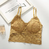 Arrival Women Push Up Wireless Floral Lace Bra Top Women Bralette Underwear Lingerie Full Cup Hot