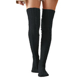 Zingj / Winter Knit Jacquard Stockings Over The Knee Socks Floor Socks Pile Pile Socks Female