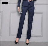 Formal Pants 2019 Autumn High Waist Ladies Straight Office Trousers Work wear Big Plus Size S~4XL 5XXXXXL Pantalon