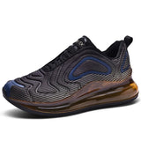 Men Air Cushion Sneakers Rubber Skidproof Outsole Running Shoes Breathable Mesh Male Sports Jogging Shoes Zapatillas