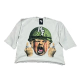 Men's T-Shirt Y2K Harajuku Animation Printing T-Shirt Fashion Brand Oversized Short-Sleeved