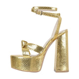 Sandals Women's 2024 Summer Fashion New Buckle Shoes With Waterproof Platform High