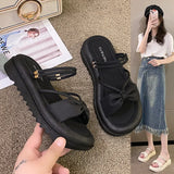 New Sandals Female Summer Net Red Fairy Wind With Fashionable And Comfortable Skirt Two Wear Rome Platform