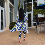 Piece Matching Sets Sexy Printed 2 Piece Set Women Clothes 2023 Long Cardigan Tops+Pants Suits Casual Autumn Winter