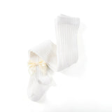 Girls Tights Princess Bowknet Baby Girl's One-Piece Pantyhose Baby Spring and Autumn New Style Trousers Lace