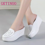 Summer Woman Shoes Platform Slippers Wedge Flip Flops Women High Heel Slippers For Women Casual Sandals Female