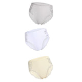 Hot Sale Cotton Panties Comfot Seamless High Waist Women's Panties Solid Lace Briefs Underwear Sexy Plus Size