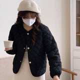 Small Fragrant Wind Add Thick Short Down Cotton Jacket Women Winter New Large Size Cotton-Padded Clothes Fat Mm Early Winter Cotton Jacket Hot Style-Outfit