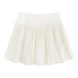 Wind Small Sweet Hundred Folded Skirt Women Spring And Summer 2025 New High-Rise Thin Anti-Walking Short