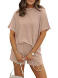 Explosion Summer Casual Fashion Striped New Round-Neck Women's
