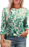 2025 New Fashion Casual Roll Collar Seven-Sleeve Top Bottom
