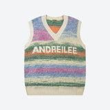 Multicolored Yarn Plush Sweater