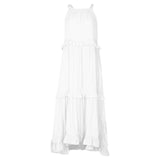 Hot New Summer Women's New Temperament Long Drag Skirt Skirt Dress