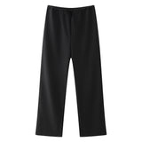 Neck Minimalist Blouse 8346330 Minimalist Trousers 8306330