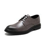 Zingj Size Men's Casual Male Shoes 46 Business Dress Groom Wedding Shoes 45 British Suit Small Leather Shoes