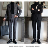 Version Of The Small Autumn And Winter Coat Casual Top Men's Suit Korean Version Of The Trendy Free Men's Suit Top