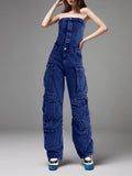 Spice Girls Fall 2025 New With Multi-Pocket Holes And Skinny Overalls