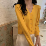 Zingj Coat Long-Sleeved Thin Jacket Autumn 2024 New Korean Version Loose Short With A Small Knit-Outfit