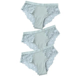 Pcs Cotton Panties Sexy Panty Briefs Lace Panties Women Underwear Lingerie Panties for Female Ladies Floral Pantys