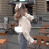 New Loose Knitted Cardigan Short Sweater Shawl