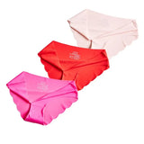 Sexy ladies panties one-piece seamless cotton ice silk underwear female close-fitting elastic breathable ladies briefs