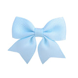 1piece Colorful Ribbon Hair Bows With Clip For Baby Girls Mini Cute Hairpins Barrettes Headwear Kids Hair
