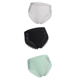 Hot Sale Cotton Panties Comfot Seamless High Waist Women's Panties Solid Lace Briefs Underwear Sexy Plus Size