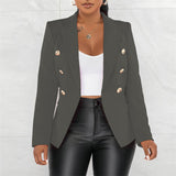 Spring Burst Women's Spring And Autumn New Solid Fashion Casual Suit Short Coat