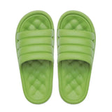 Fashion Household Slippers 3.5 Cm Platform Thick Bottom Soft Non-Slip Slides Massage Soles Men Women Bathing