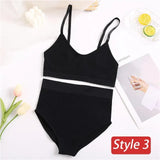 Underwear Set Women Seamless Bra Set Wireless Bra Sexy High Waisted Female Underpants Comfortable Basic Bralette