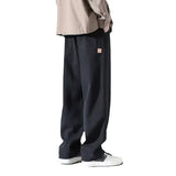 2025 High Street Broad-Legged Workwear Trousers Men's Retro Casual Trousers Trendy Loose Straight
