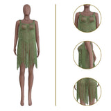 Zingj New Women's Wear Silk Tassel Beach