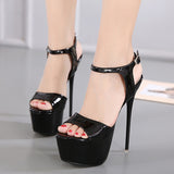 With High Heels Hate Sky Tall And Large Size 41-46 Women's Shoes