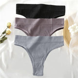 New Seamless Women's Panties Set High Waisted Thongs Woman Comfortable Women's Cotton Briefs Sexy Underpants For