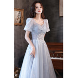 Exam Evening Dress Dress Banquet Temperament Light Luxury Small Student Vocal Music Student Dress Annual Host Dress