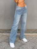 vintage high rise boyfriend jeans with all over fringe
