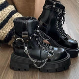 Sweet Cool Wind Small High Fashion Boots Fall 2025 New British Punk Windy Martin
