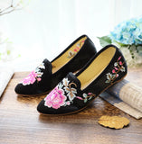 Zingj Shoes Single Shoes Xiu Bride Shoes Embroidered Cloth Spring And Autumn Cheongsam Shoes Women's Pointed Single