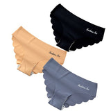 Seamless Women's Panties Set Underwear Female Comfort Panties Solid Low-Rise Briefs Women Underpants Lingerie