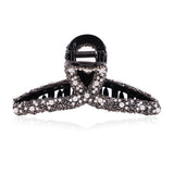 Big Rhinestone Hair Claws Crab Hairpins Crystal Hair Clips Barrettes Ponytail Girls Hair Accessories Ornaments