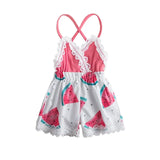 Baby Girl Clothing Ruffle Sleeve Bikini One-Piece Swimwear Baby Girls Swimsuit Bathing Beach Costume Newborn Clothes