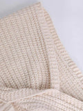 Vintage Knitted Knot Tube Top with