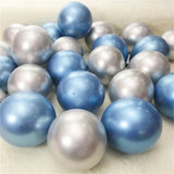 5/10/12inch Glossy Metal Pearl Latex Balloons Thick Chrome Metallic Colors helium Air Balls Globos Birthday Party