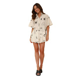 Zingj Summer New Hot Style Casual Simple Wide Leg Casual Short